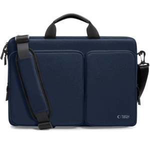 Tech-Protect Defender Bag taška na notebook 17'', tmavomodrá