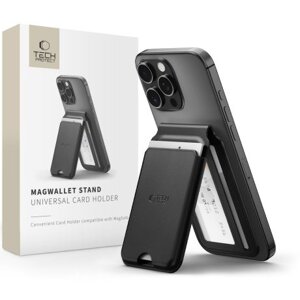 Tech-Protect MagWallet MagSafe univerzálny držiak na mobil, čierny