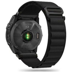 Tech-Protect Nylon remienok na Garmin Fenix 5 / 6 / 6 Pro / 7, black