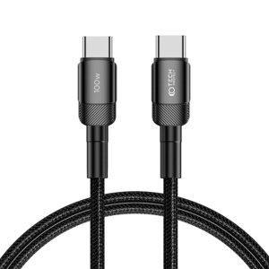 Tech-Protect Ultraboost Evo kábel USB-C / USB-C PD 100W 5A 1m, čierny