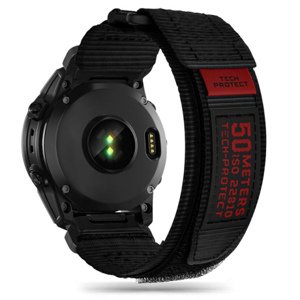 Tech-Protect Scout remienok na Garmin Fenix 5 / 6 / 6 Pro / 7, black