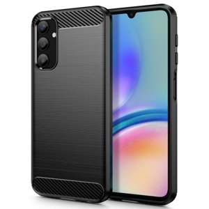 Tech-Protect Carbon kryt na Samsung Galaxy A05S, čierny