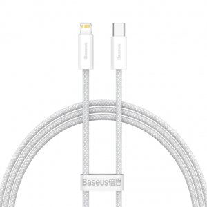 Baseus Dynamic kábel USB-C / Lightning PD 20W 1m, biely (CALD000002)