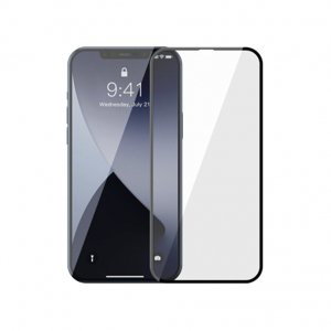 Baseus Full screen 0,3 mm 2x ochranné sklo na iPhone 12 mini, čierne (SGAPIPH54N-KA01)