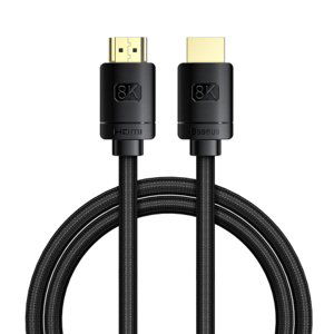 Baseus High Definition kábel HDMI 2.1 8K 1.5m, čierny