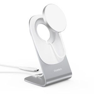 Choetech MagLeap MagSafe bezdrôtová nabíjačka na mobil / AirPods / Apple Watch, čierna