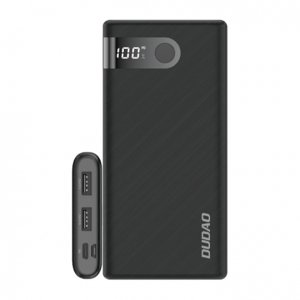 Dudao K9Pro Power Bank 10000mAh 2x USB 2A, čierny (K9Pro-01)