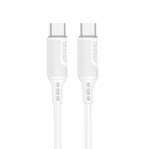 Dudao L5S kábel USB-C / USB-C PD 100W 1m, biely (L5S_1M)