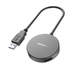 Dudao A15B 4in1 USB HUB adapter 1x USB 3.2 / 3x USB 2.0, čierny (A15B)