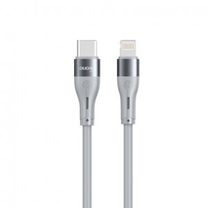 Dudao L6H kábel USB-C / Lightning PD 65W 1m, sivý (L6H gray)