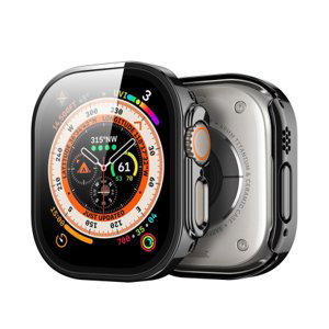 Dux Ducis Hamo puzdro so sklom na Apple Watch Ultra 49mm, čierne