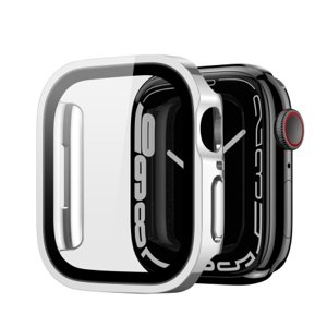 Dux Ducis Hamo puzdro so sklom na Apple Watch 7 45mm, strieborné