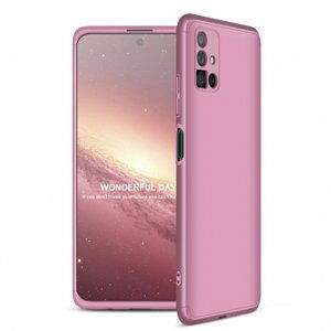 GKK 360 Full Body plastový kryt na Samsung Galaxy M51, ružový