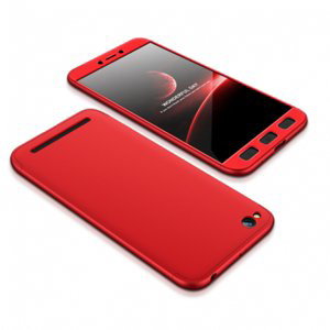 GKK 360 Full Body plastové púzdro na Xiaomi Redmi 5A, červené