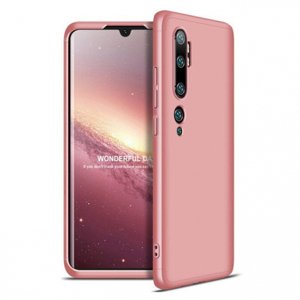 GKK 360 Full Body plastový kryt na Xiaomi Mi Note 10 / Mi Note 10 Pro, ružový