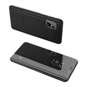 MG Clear View knižkové puzdro na Samsung Galaxy S20 FE 5G, čierne