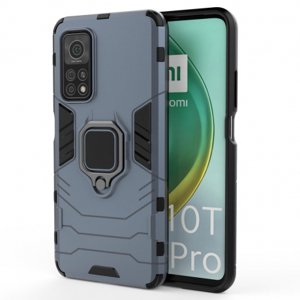 MG Ring Armor plastový kryt na Xiaomi Mi 10T Pro / Mi 10T, modrý