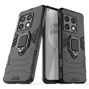 MG Ring Armor plastový kryt na OnePlus 10 Pro, čierny