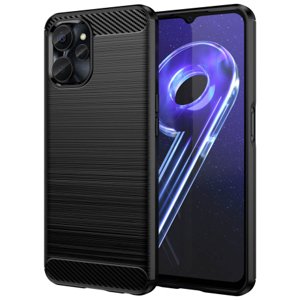 MG Carbon kryt na Realme 10 5G / 9i 5G, čierny