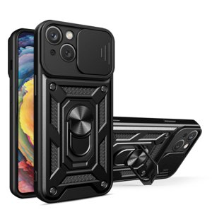 MG Hybrid Armor Camshield kryt na Motorola Moto G72, čierny