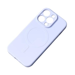 MG Silicone Magsafe kryt na iPhone 14, svetlomodrý