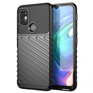 MG Thunder silikónový kryt na Motorola Moto G30 / Moto G10, čierny