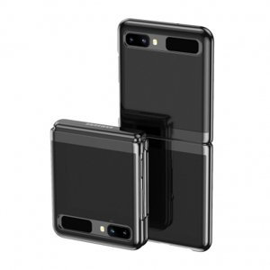 MG Plating Case ochranný kryt na Samsung Galaxy Z Flip, čierny
