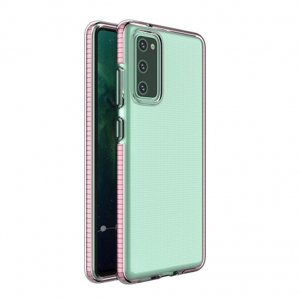 MG Spring Case silikónový kryt na Xiaomi Redmi Note 10 / 10S, svetloružový