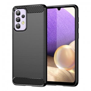 MG Carbon Case Flexible silikónový kryt na Samsung Galaxy A33 5G, čierny