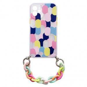 MG Color Chain silikónový kryt na iPhone 7/8 Plus, multicolor