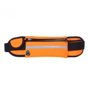 MG Ultimate Running Belt bežecký opasok s držiakom pre fľašu a slúchadlá, oranžový