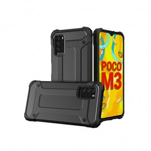 MG Hybrid Armor plastový kryt na Xiaomi Redmi Note 10 5G / Poco M3 Pro, čierny