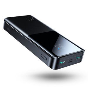 Joyroom JR-T014 Power Bank 20000mAh 15W PD QC, čierny (JR-T014)