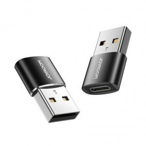 Joyroom adaptér USB-C - USB F/M, čierny (S-H152 Black)