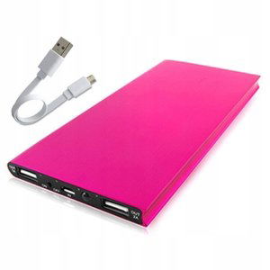 MG Slim Power Bank 20000mAh 2x USB, ružový