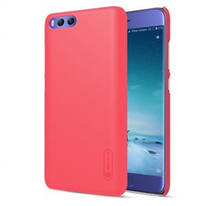 Nillkin plastové púzdro Super Frosted Shield s ochranou na displej pre Xiaomi Mi6 červené