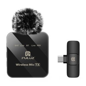 PULUZ PU648 Lavalier mikrofón USB-C, čierny (PU648B)