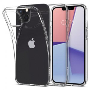 Spigen Liquid Crystal silikónový kryt na iPhone 13, priesvitný (ACS03515)