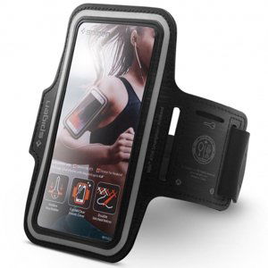 Spigen A700 Sport Armband univerzálne bežecké púzdro, čierne (000EM21193)