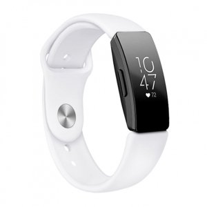 Fitbit Inspire Silicone (Small) remienok, White (SFI009C02)