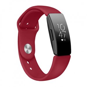 Fitbit Inspire Silicone (Small) remienok, Red Vine (SFI009C05)