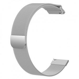 BStrap Milanese remienok na Xiaomi Amazfit GTR 2 / GTR 47mm, silver (SSG010C0207)