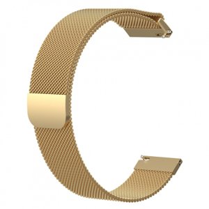 BStrap Milanese remienok na Xiaomi Amazfit Stratos 2/2S/3, gold (SSG010C0304)