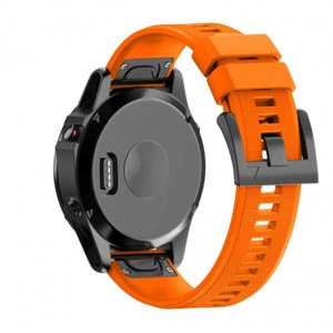 BStrap Silicone Acton remienok na Garmin Fenix 5s / 5s Plus, orange (SGA003C01)