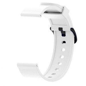 BStrap Silicone V4 remienok na Garmin Vivoactive 3, white (SXI009C0306)