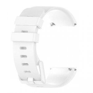 BStrap Silicone (Large) remienok na Fitbit Versa / Versa 2, white (SFI010C03)