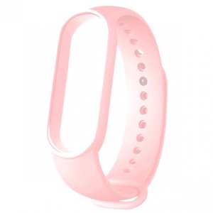 BStrap Silicone remienok na Xiaomi Mi Band 5/6/7, sand pink (SXI011C06)