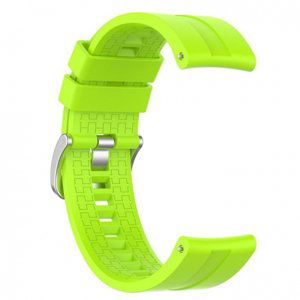 BStrap Silicone Cube remienok na Garmin Vivoactive 4, fruit green (SHU004C0609)