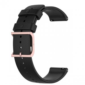 BStrap Silicone Rain remienok na Xiaomi Amazfit Bip, black (SSG014C0105)