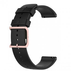 BStrap Silicone Rain remienok na Huawei Watch GT 42mm, black (SSG014C1102)